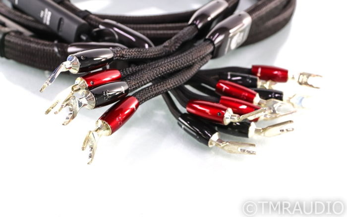 AudioQuest Oak Bi-Wire Speaker Cables; 3m Pair; 72v DBS...
