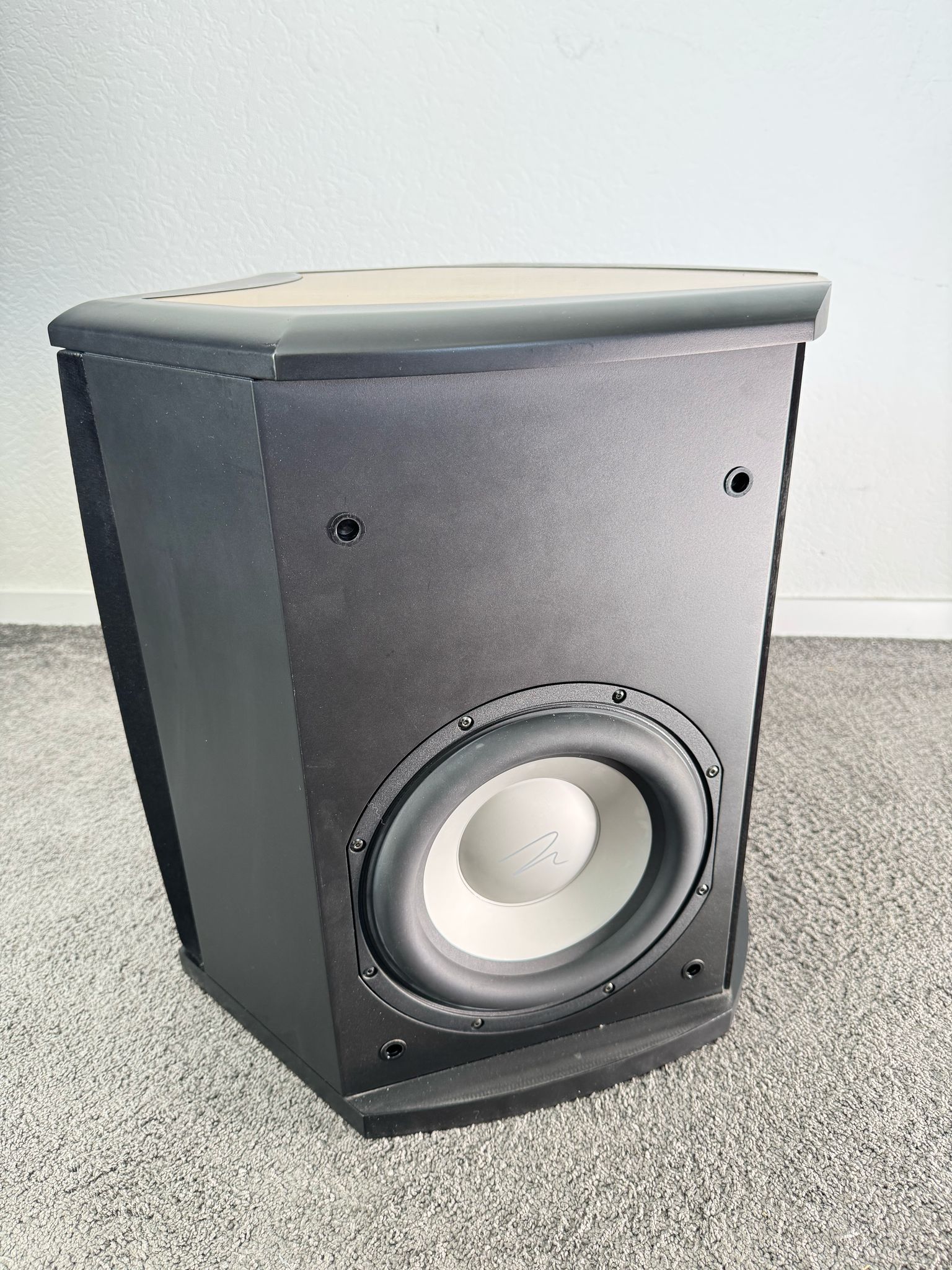 Martin Logan Descent active subwoofer in maple 3