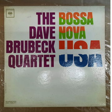 Dave Brubeck Quartet Bossa Nova U.S.A. 1963 NM MONO VIN...