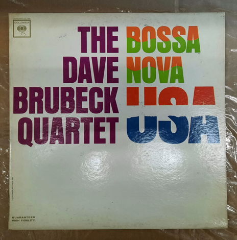 Dave Brubeck Quartet Bossa Nova U.S.A. 1963 NM MONO VIN...