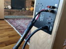 Woofer amp Audioquest PC, TWL cables