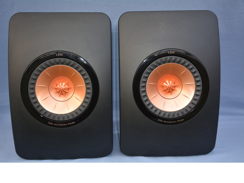 スピーカー・ウーファー LS50 KEF 50thAnniversary Model KEF LS50 Speakers - 50th Anniversary Model - Like New
