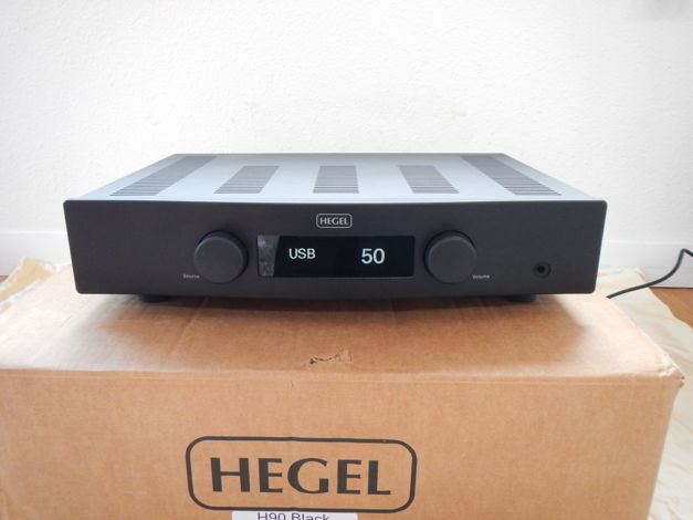 Hegel H90 Integrated Amplifier w/ DAC and network strea...