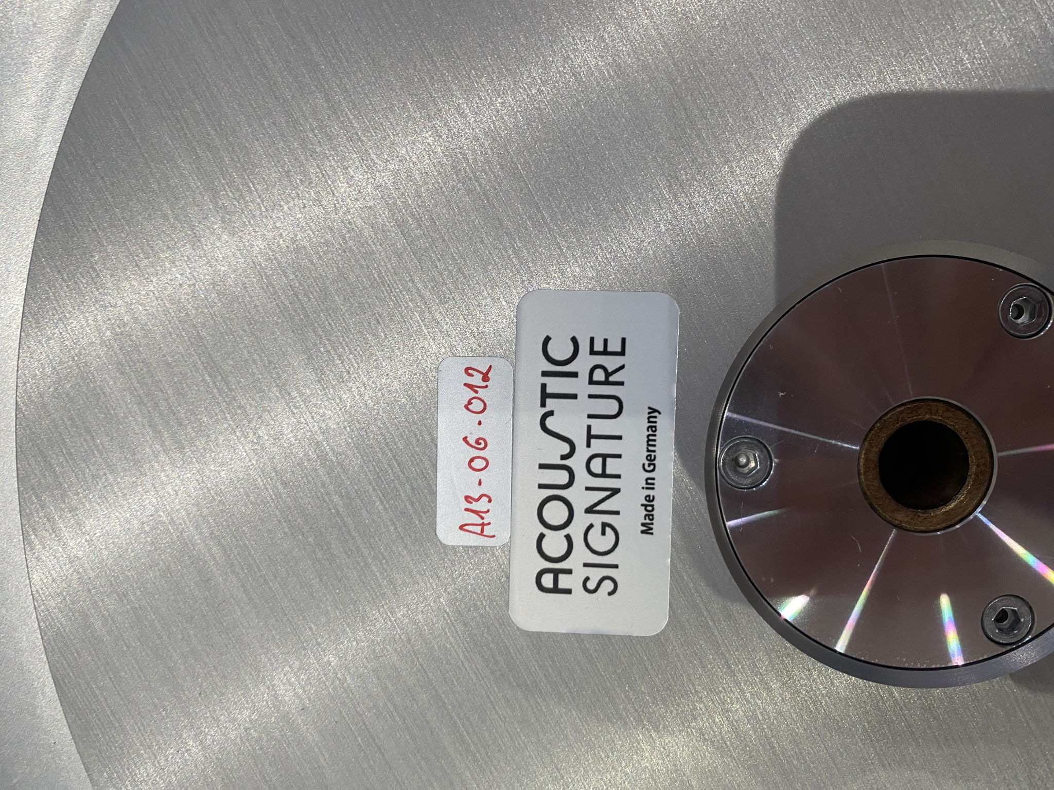 ACOUSTIC SIGNATURE ASCONA TURNTABLE WITH GRAHAM ARMBOAR... 9