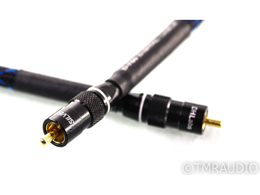 DH Labs Silver Sonic D-750 RCA Digital Coaxial Cable; Single 1m Interconnect (29461)
