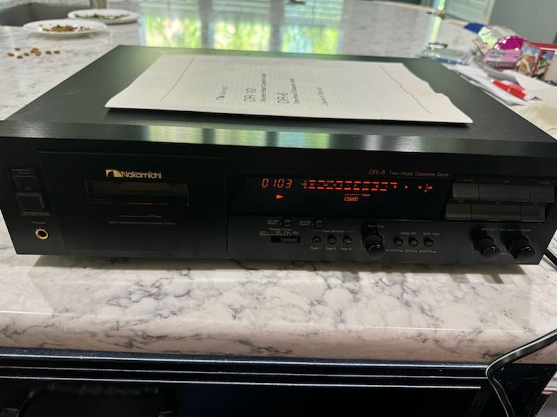 Nakamichi DR-8 PRISTINE