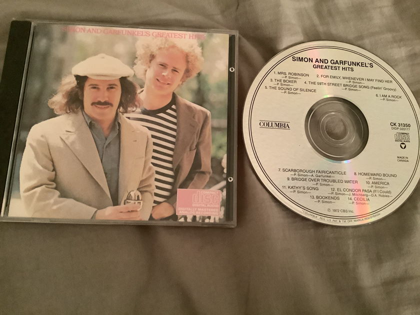 Simon & Garfunkel Greatest Hits Not Remastered CD  Greatest Hits
