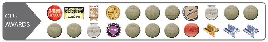 Set of 4 Townshend Audio Speaker Bars Size 1 264mm - 41... 3