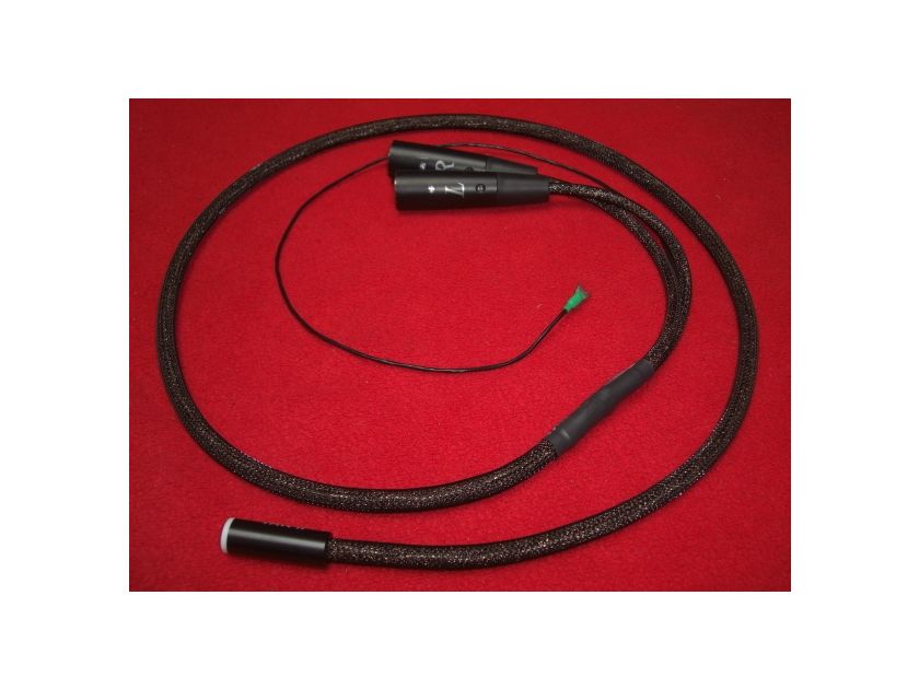 Kimber Kable TAK H Silver/Copper Tonearm Cable *1 Meter* DIN/XLRs   *1 METER* W/RCAs