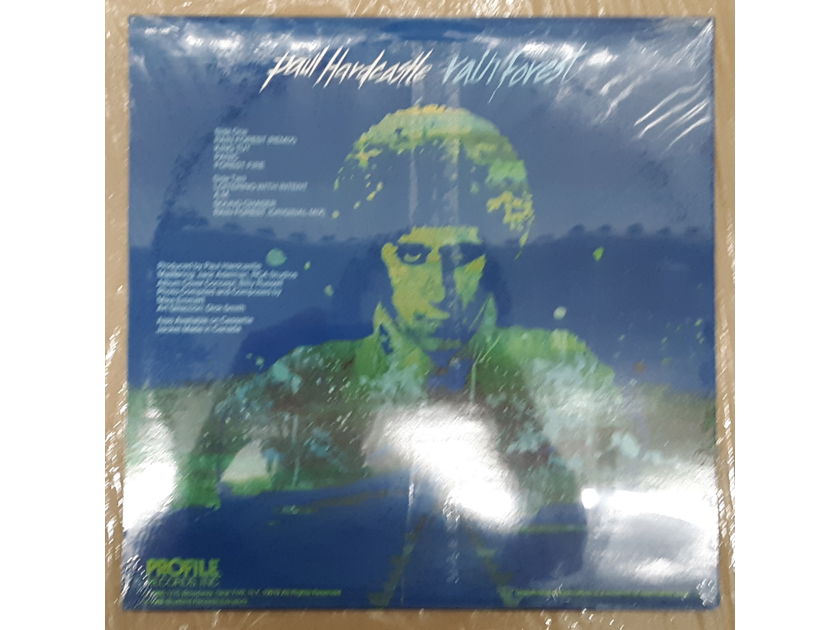 Paul Hardcastle - Rain Forest 1985 SEALED Vinyl LP Profile Records PRO-1206