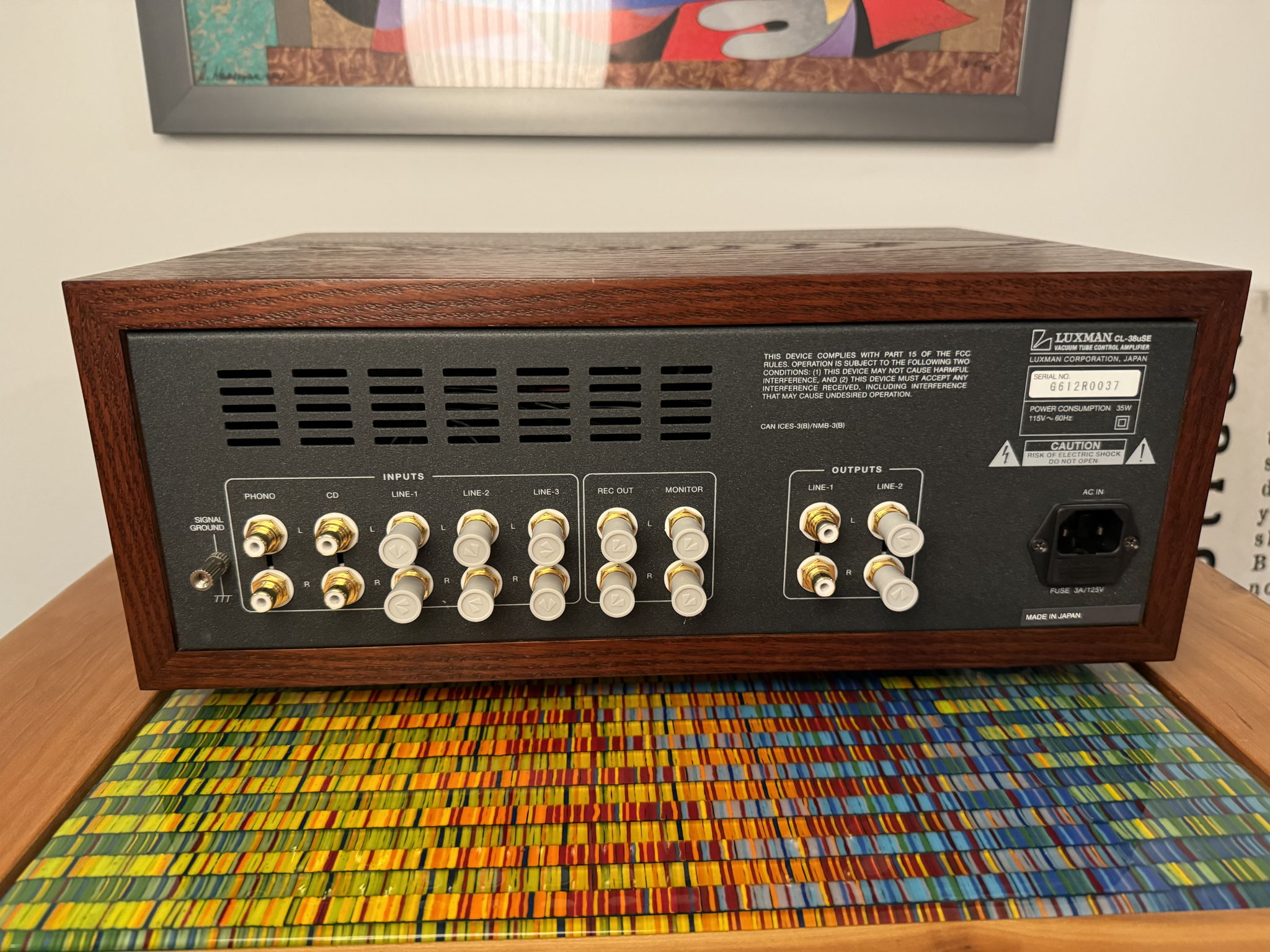 Luxman CL-38uC SE Vacuum Tube Preamp (Limited Edition, ... 2