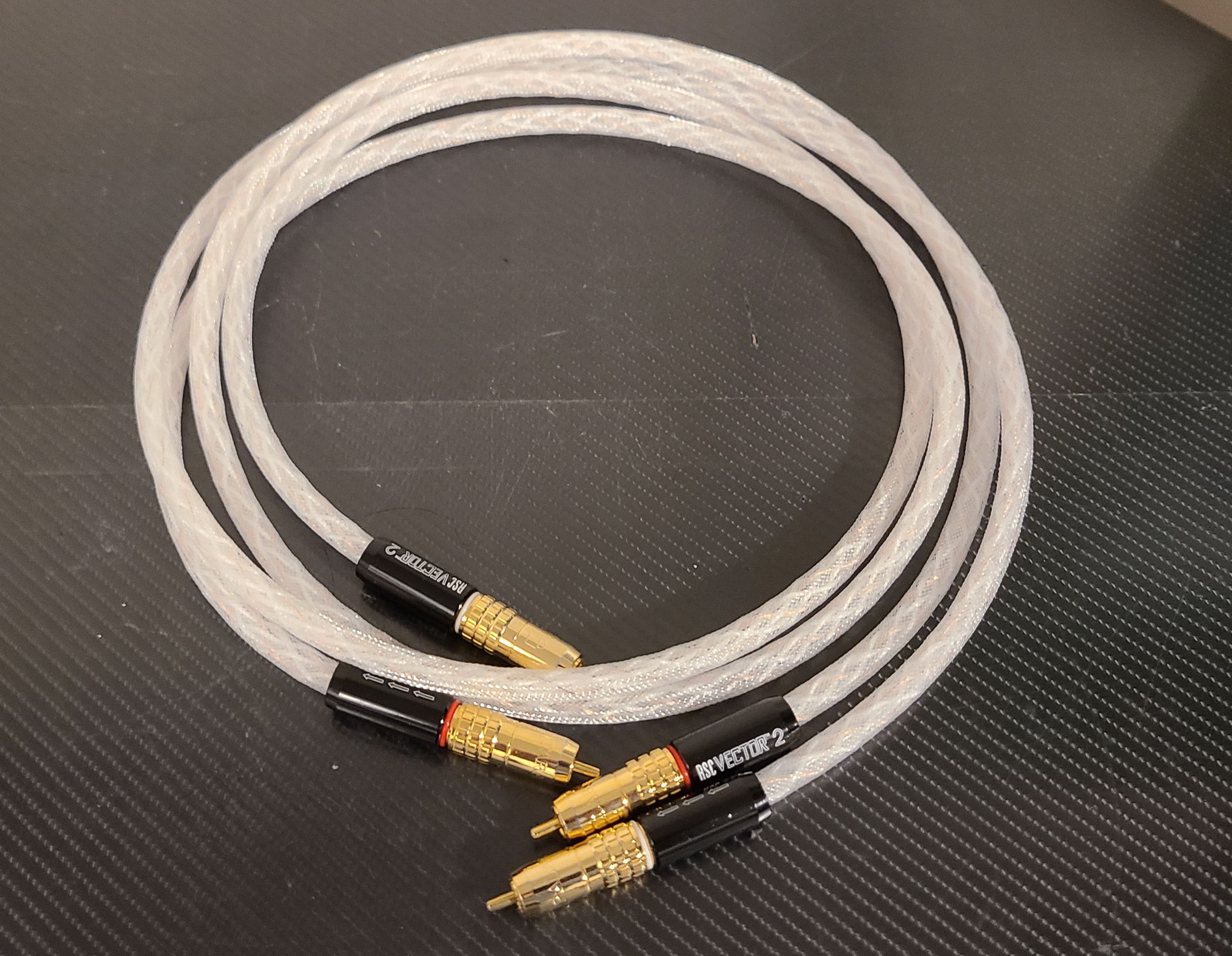 RSC Vector 2 Interconnect Cables. 1.5 Meters. RCA.