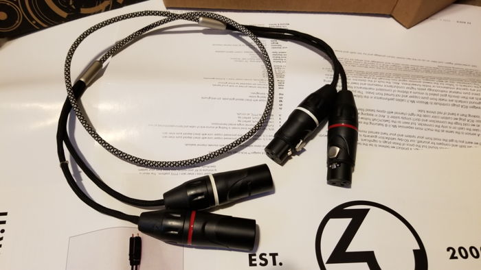 Zu Audio Mission XLR balanced interconnects - free ship...