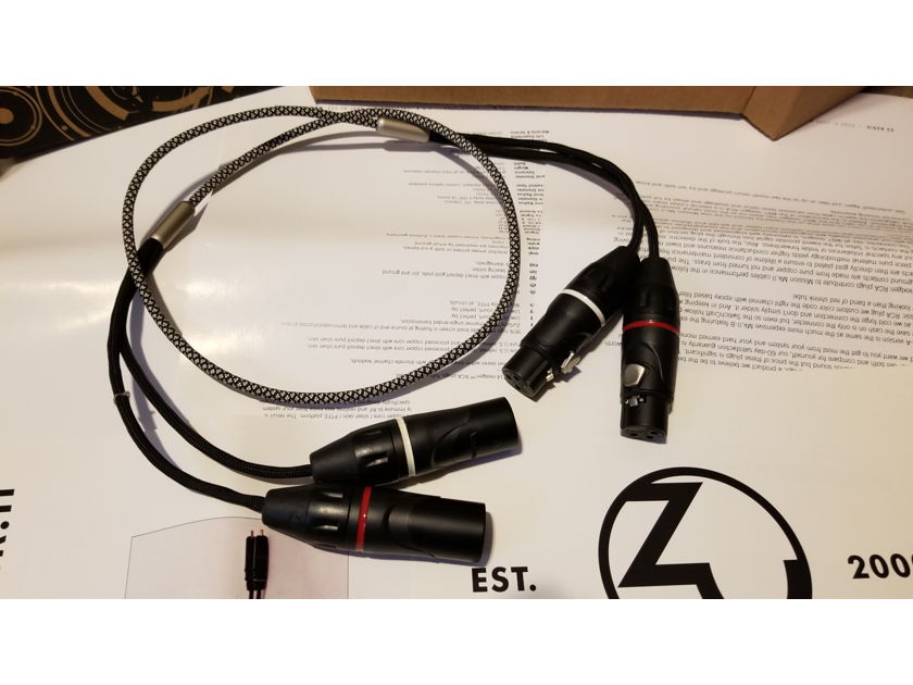 Zu Audio Mission XLR balanced interconnects - free shipping