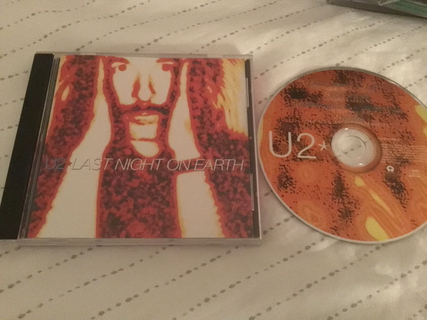 U2 Compact Disc EP Last Night On Earth