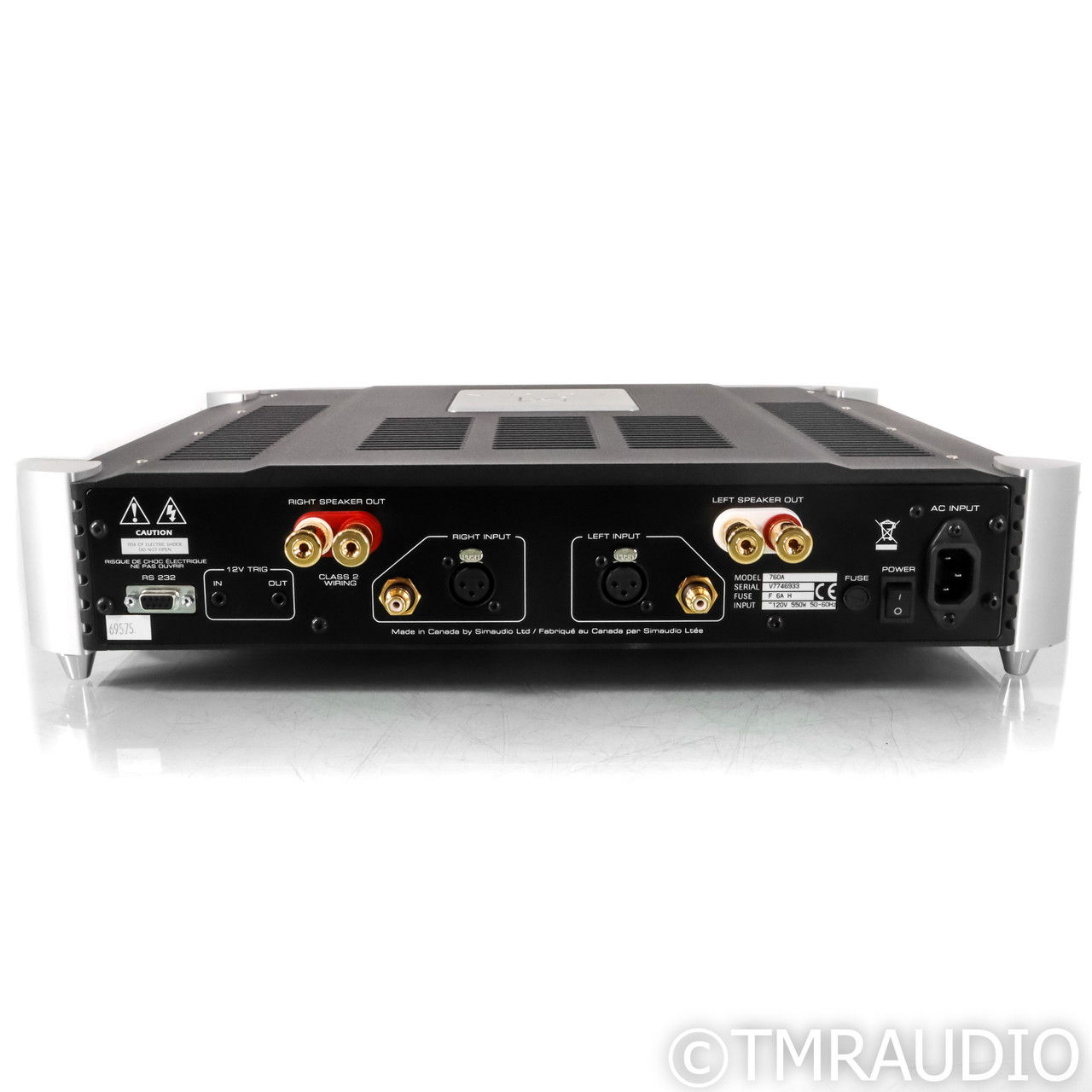 SimAudio Moon 760A Stereo Power Amplifier (1/0) (69575) 5