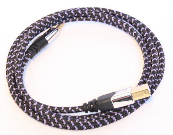 Analysis Plus Purple Plus USB Cable. 1.5m. USB-A to USB-B.