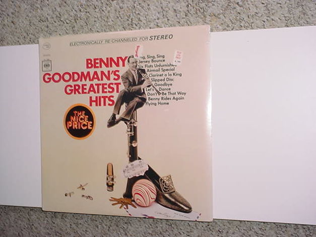 SEALED Benny Goodman lp Goodmans greatest hits Columbia...