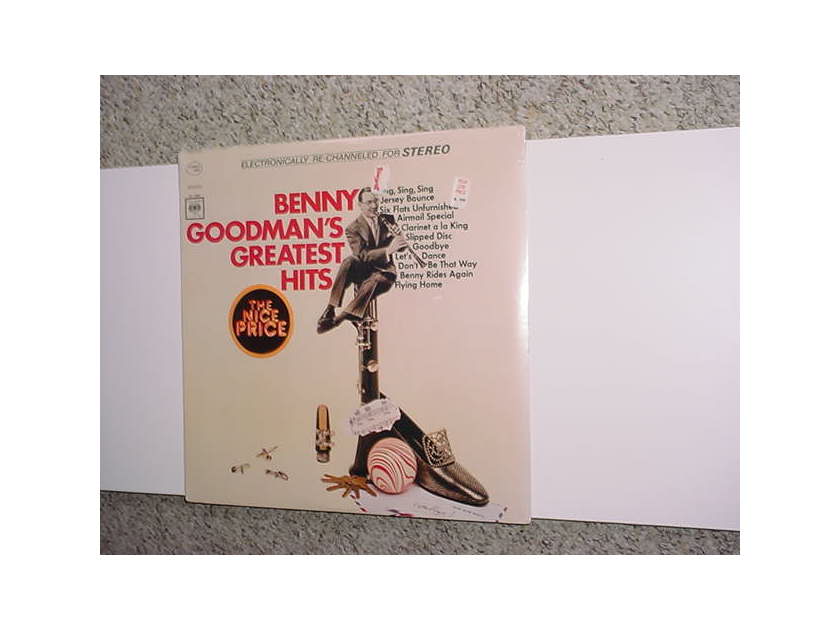 SEALED Benny Goodman lp Goodmans greatest hits Columbia stereo