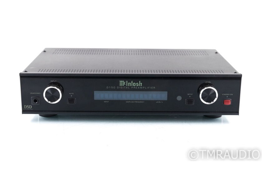 McIntosh D150 DAC / Digital Preamplifier; D-150; Remote; USB (21392)