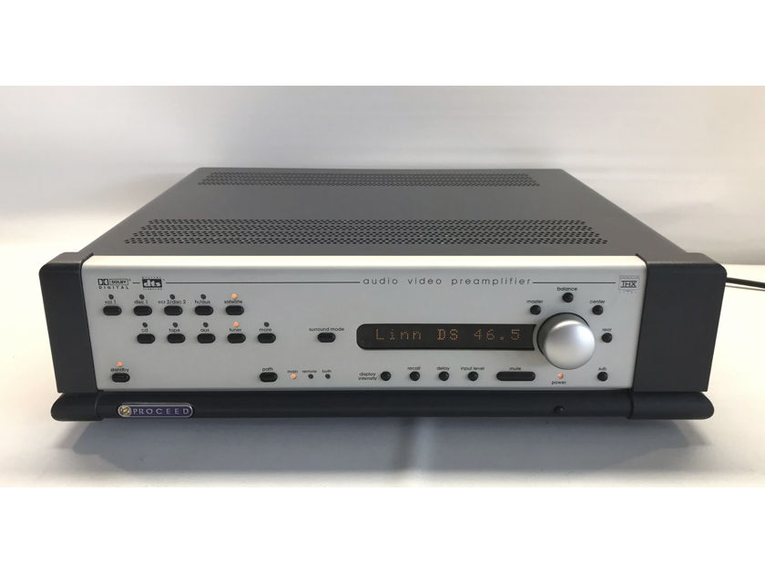 Proceed AVP1, AUDIO VIDEO PREAMP, ALL ACCESSORIES, EXCELLENT CONDITION