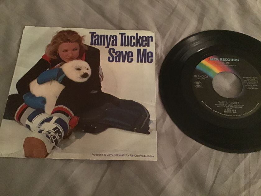 Tanya Tucker Save Me 45 With Picture Sleeve Vinyl NM