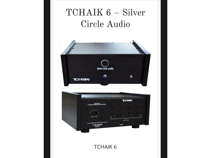 Silver Circle Audio Tchaik 6 NEW  3 units available PRICE DROP FOR 5 DAYS