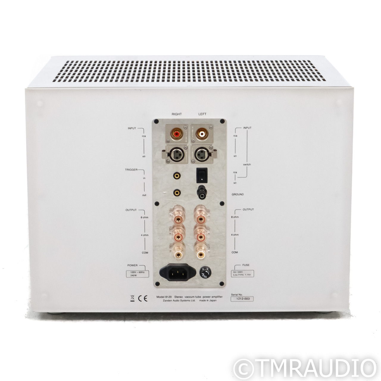 Zanden Model 8120 Stereo Tube Power Amplifier (New K (6... 6