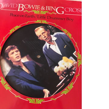 David Bowie & BING CROSBY "PEACE ON EARTH" 12" PICTURE ...