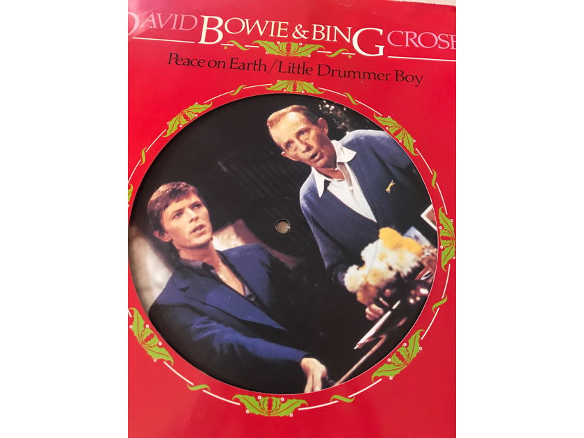 David Bowie & BING CROSBY "PEACE ON EARTH" 12" PICTURE DISC David Bowie & BING CROSBY "PEACE ON EARTH" 12" PICTURE DISC