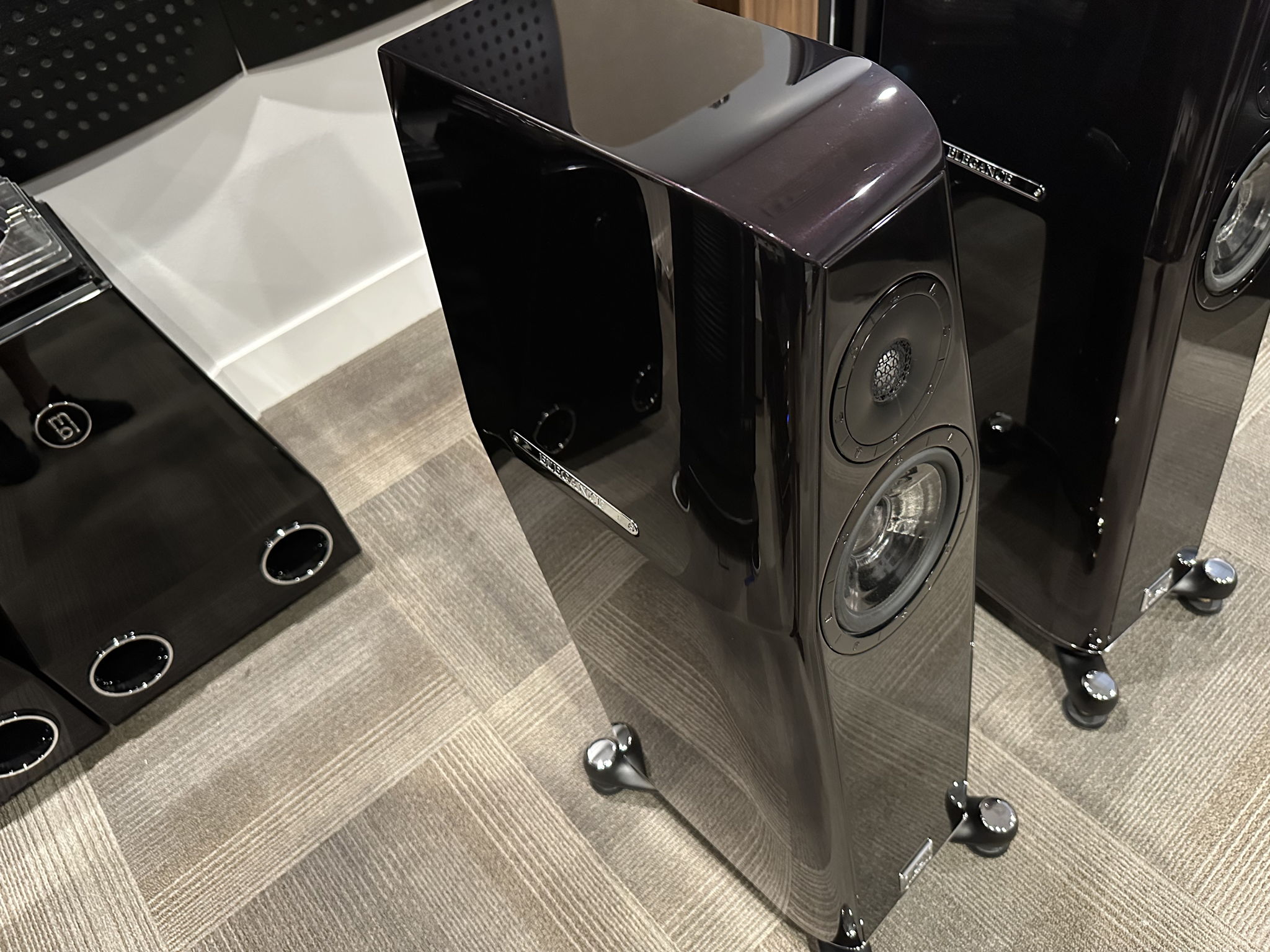 Kharma S7-S Loudspeakers (Pair, Gloss Aubergine) 7