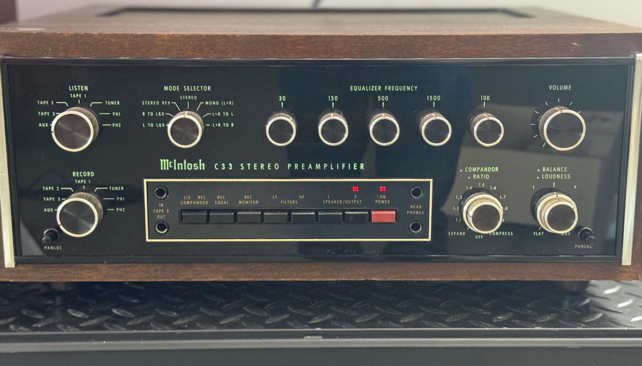 McIntosh MC-2105 AND C33 Preamp! FULLY RESTORED with 1 ... 4