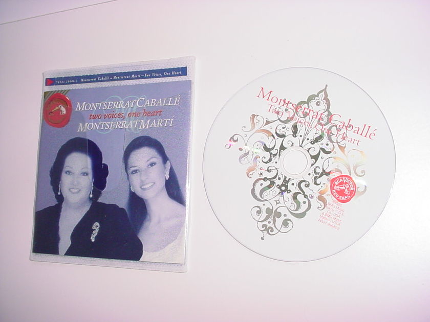 Montserrat Caballe Montserrat Marti cd two voices one heart RCA Victor Red Seal 1995 BMG