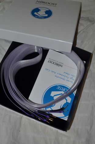 Nordost Frey 2 Norse 2m pair speaker cables with spades