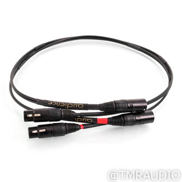 Audience Au24 XLR Cables; 1m Pair Balanced Interconn (7...
