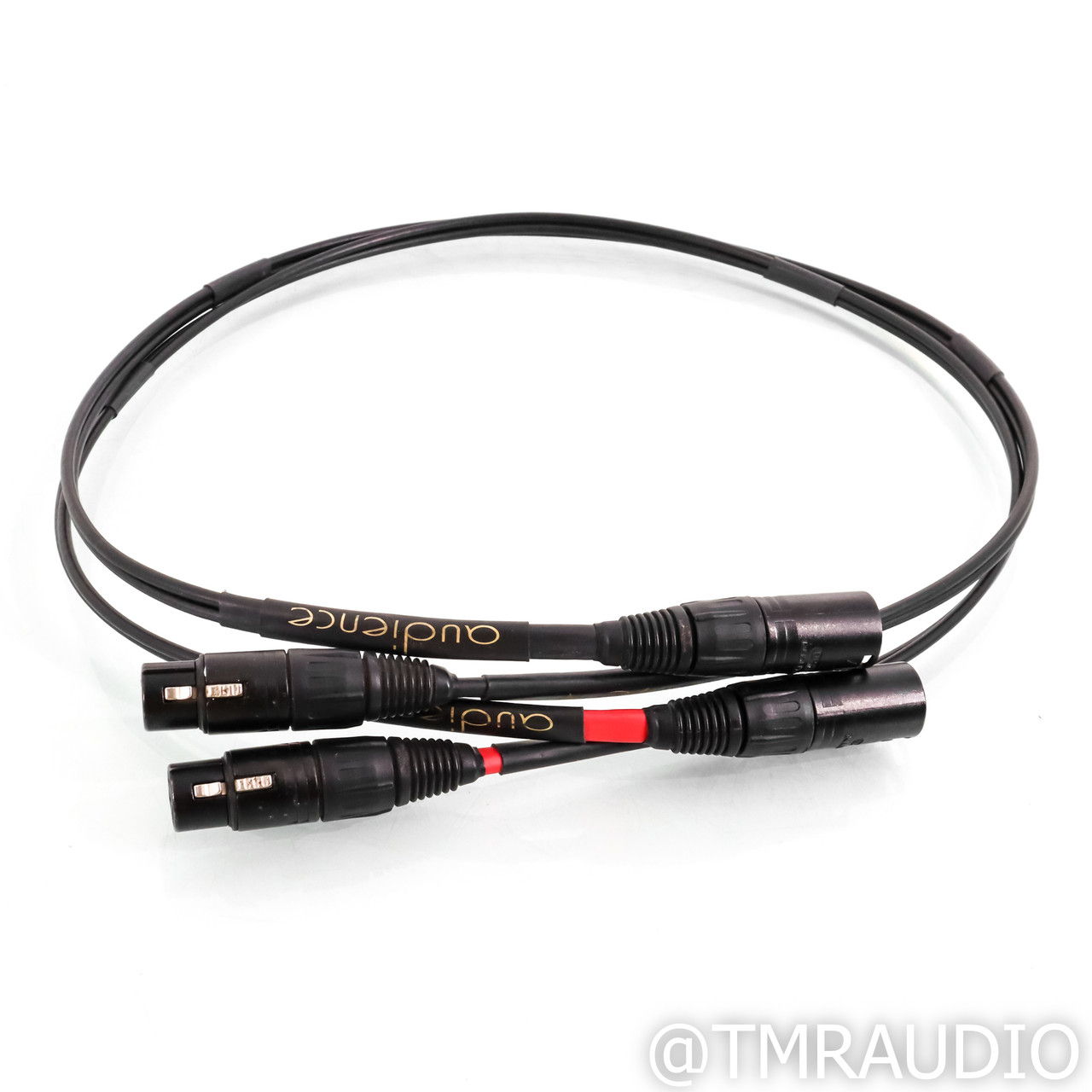 Audience Au24 XLR Cables; 1m Pair Balanced Interconn (7...