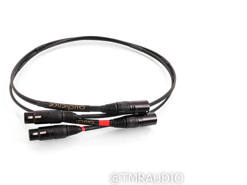 Audience Au24 XLR Cables; 1m Pair Balanced Interconn (75343)
