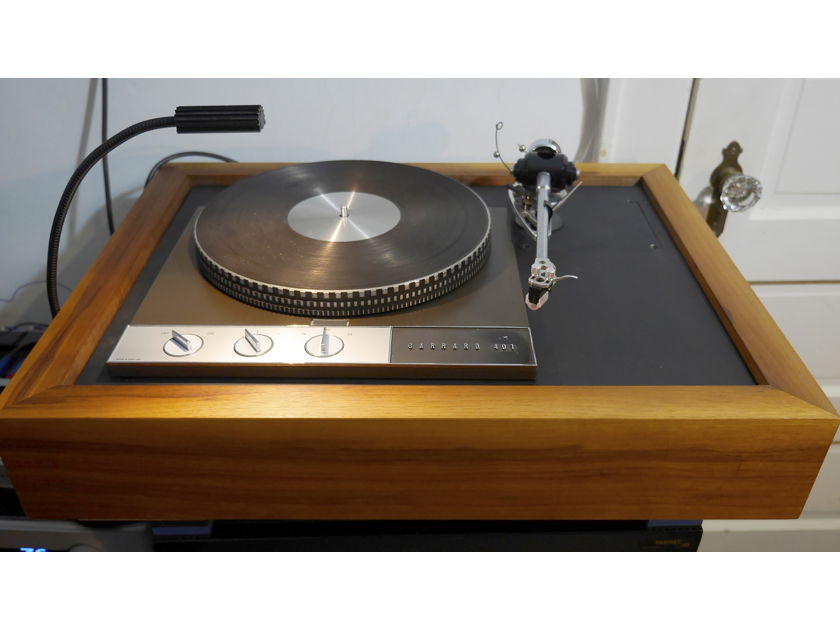 Rebuilt Garrard 401, Vinylista Plinth and Origin Live Illustrious MkIII Tone Arm