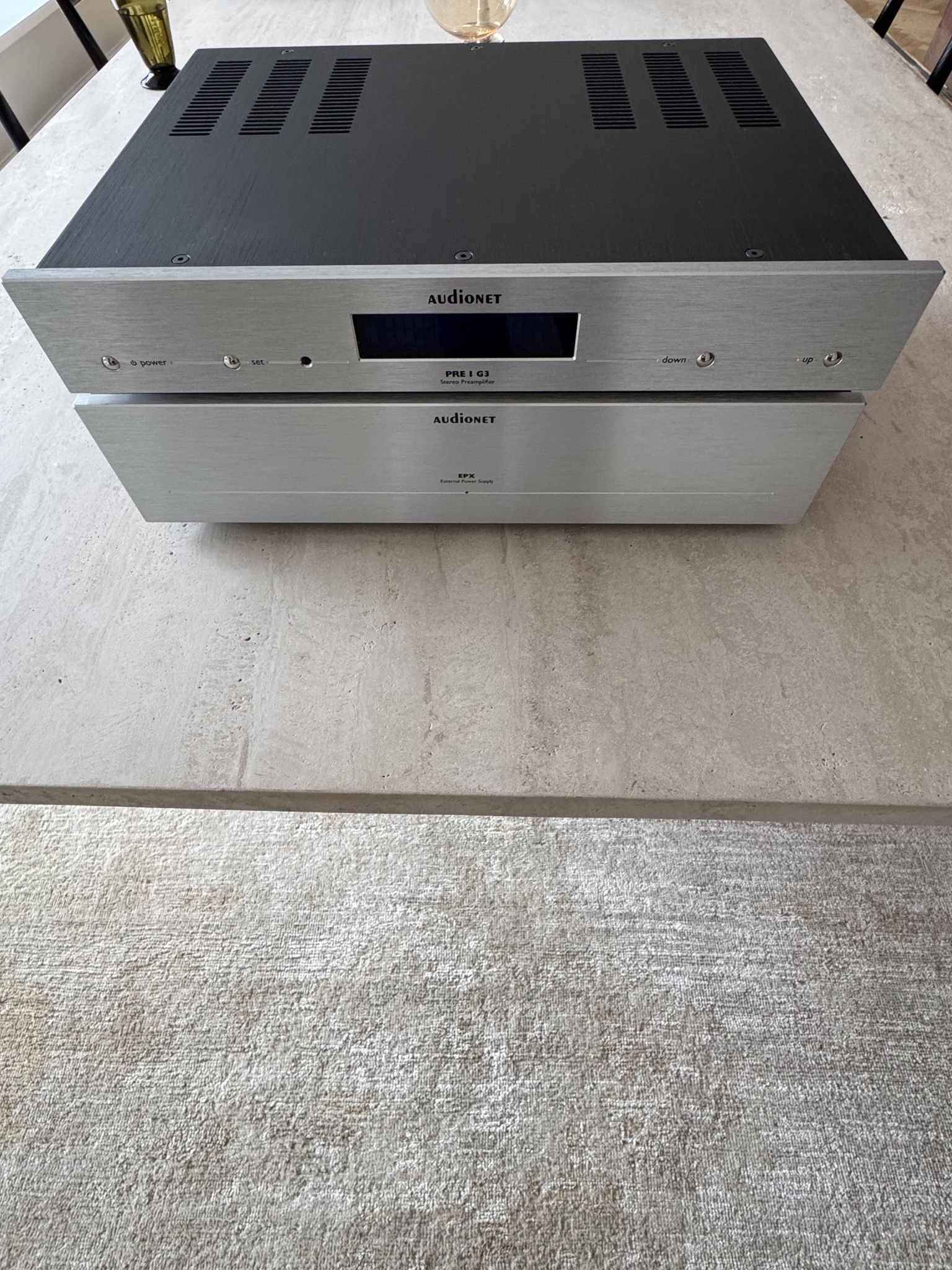 Audionet Pre I G3 and EPX power supply with phono