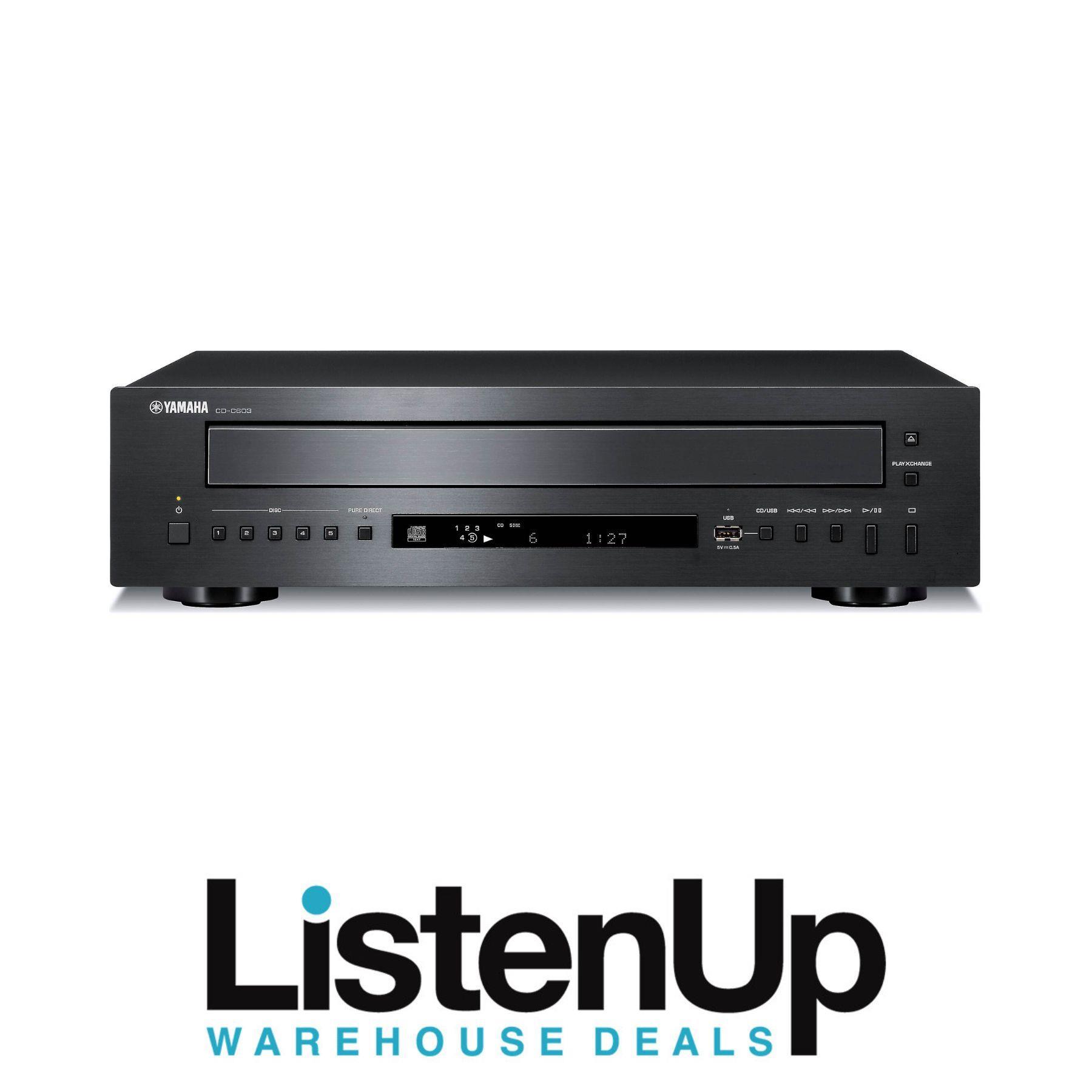 Yamaha CD-C603 - 5-Disc CD Changer with USB Playback
