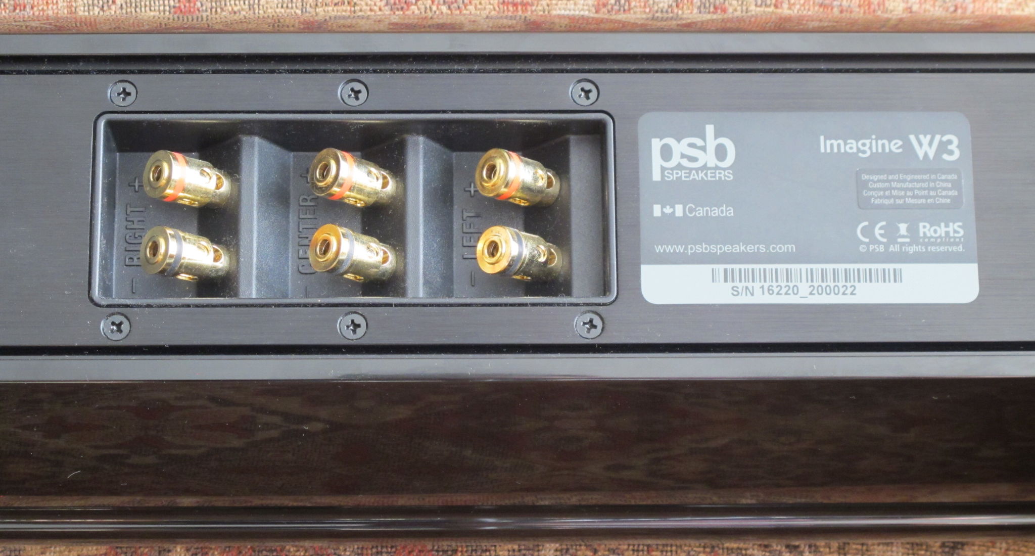 PSB Imagine W3 Home Theater 3 Speaker Array in Single E... 4