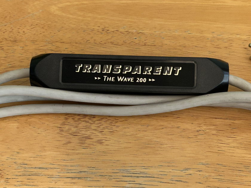 Transparent Audio The Wave 200 Speaker Cables