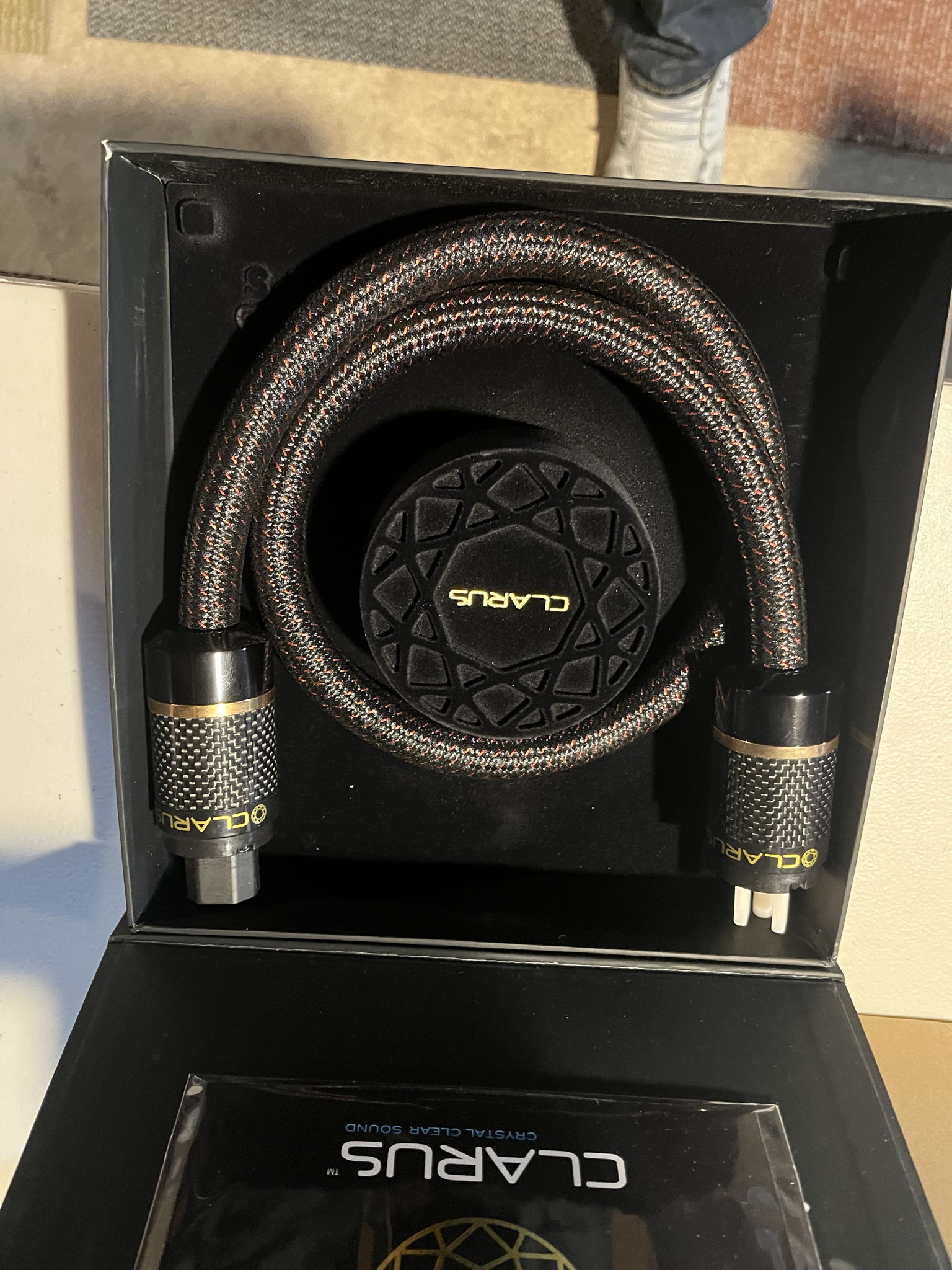 Clarus Crimson CCP Power Cable 10