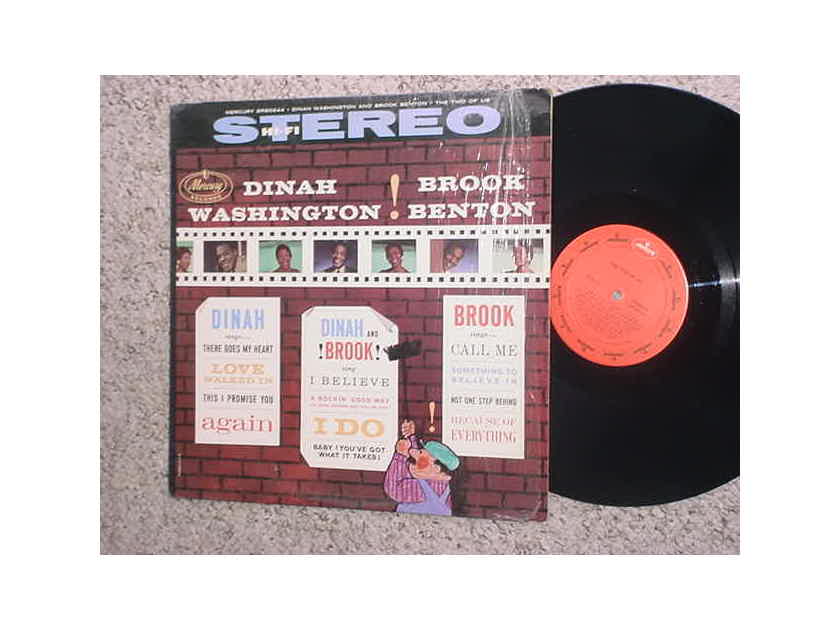 Dinah Washington Brook Benton - lp record jazz Mercury SR 60244