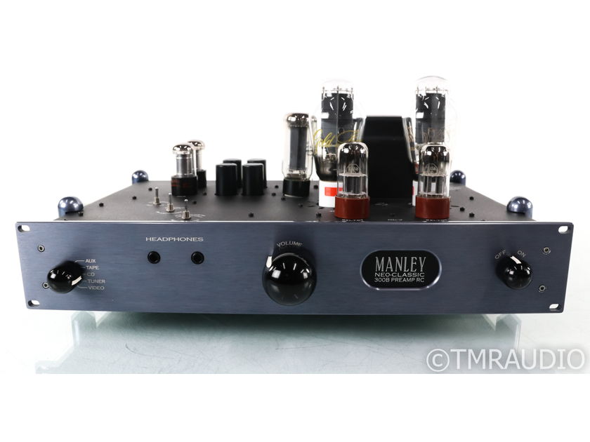 Manley Neo-Classic 300B RC Stereo Preamplifier; Pewter Grey (No Remote) (34893)