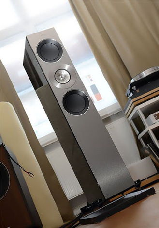 KEF Reference 3 Silver Satin Walnut (Bowers & Wilkins  ...