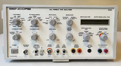 SECORE VC93 All Format VCR Analyzer TEST EQUIPMENT Flaw... 6