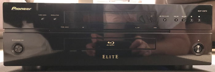 Pioneer Elite BDP-09FD Blu-Ray Player - Excellent Condi...