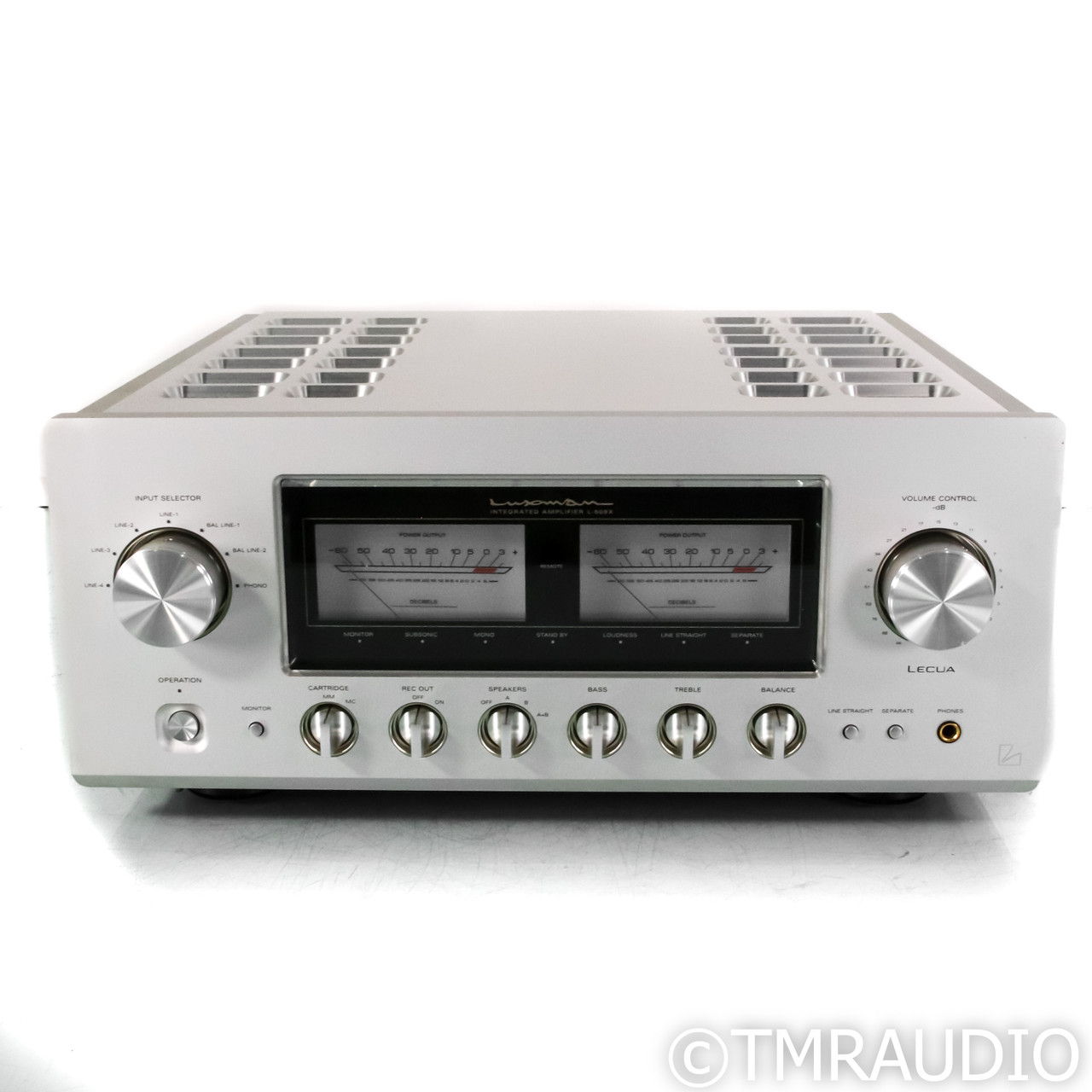 Luxman L-509X Stereo Integrated Amplifier; MM & MC Phon...