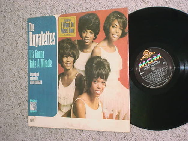 The Royalettes lp record - Its gonna take a miracle  MG...